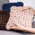 luxurywool szögletes díszpárna (40x40)